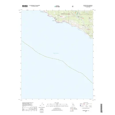 2018 Map of Pfeiffer Point, 2018 Print
