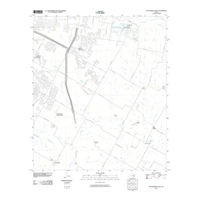 2010 Map of Pflugerville East, 2010 Print
