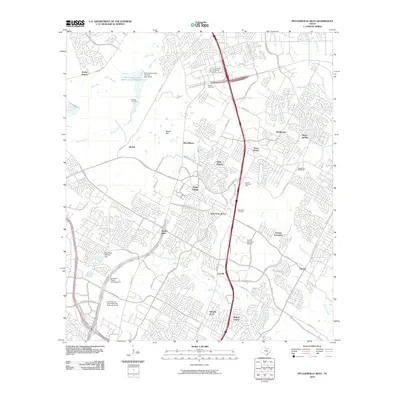 2010 Map of Pflugerville West, 2010 Print