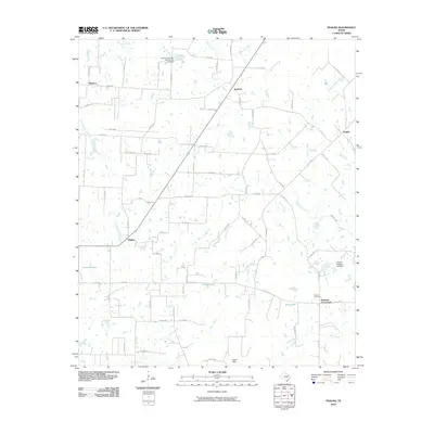 2010 Map of Phalba, 2010 Print