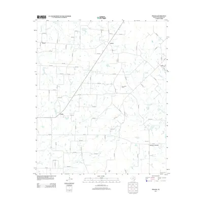 2013 Map of Phalba, 2013 Print