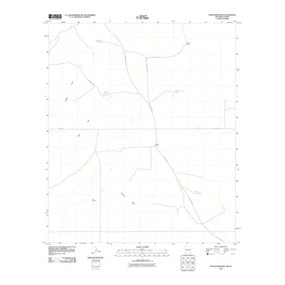 2010 Map of Phantom Banks, 2010 Print