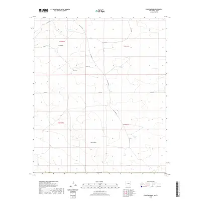 2020 Map of Phantom Banks, 2020 Print