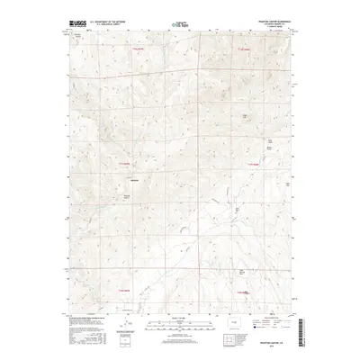 2016 Map of Phantom Canyon, 2016 Print