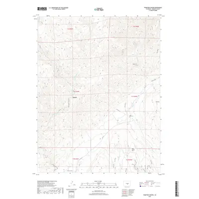 2019 Map of Phantom Canyon, 2019 Print