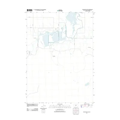 2012 Map of Phantom Lake, 2012 Print
