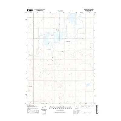 2015 Map of Phantom Lake, 2015 Print
