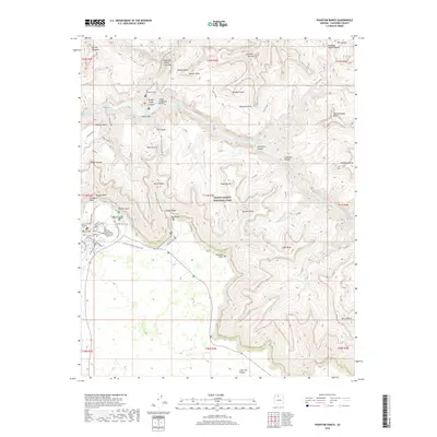 2018 Map of Phantom Ranch, 2018 Print
