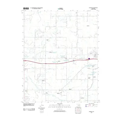 2010 Map of Pharoah, 2010 Print