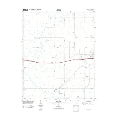 2012 Map of Pharoah, 2012 Print