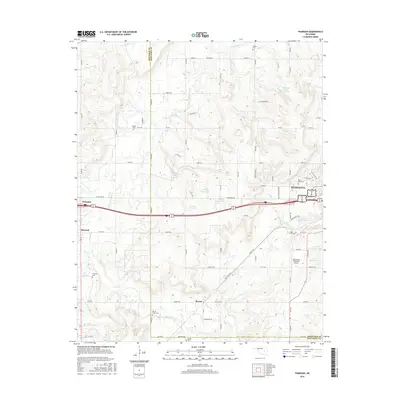 2016 Map of Pharoah, 2016 Print