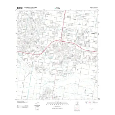 2013 Map of Pharr, 2013 Print