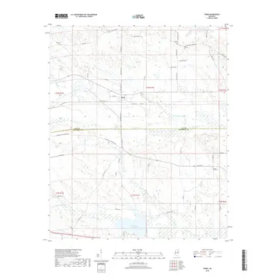 2018 Map of Pheba, 2018 Print