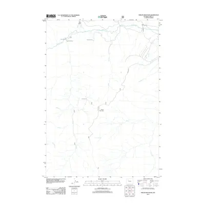 2012 Map of Phelps Mountain, 2012 Print