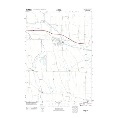 2013 Map of Phelps, 2013 Print