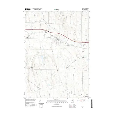 2016 Map of Phelps, 2016 Print