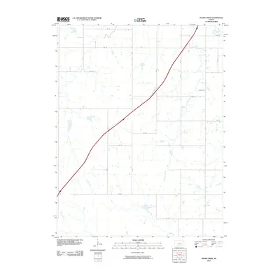 2010 Map of Phenis Creek, 2010 Print