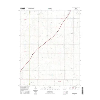 2015 Map of Phenis Creek, 2015 Print