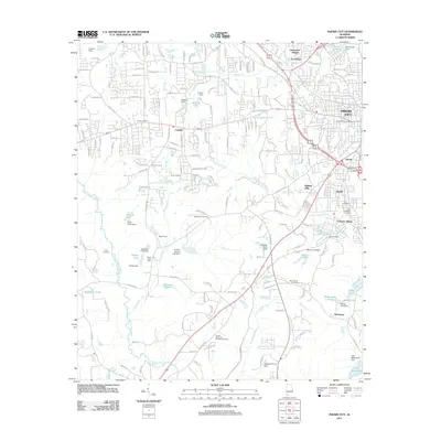 2011 Map of Phenix City, 2011 Print