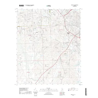 2018 Map of Phenix City, 2018 Print