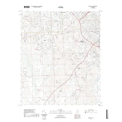 2020 Map of Phenix City, 2020 Print