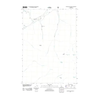 2011 Map of Phi Kappa Mountain, 2011 Print