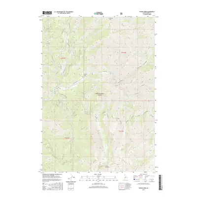 2017 Map of Phifer Creek, 2017 Print