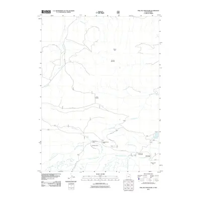2011 Map of Phil Pico Mountain, 2011 Print