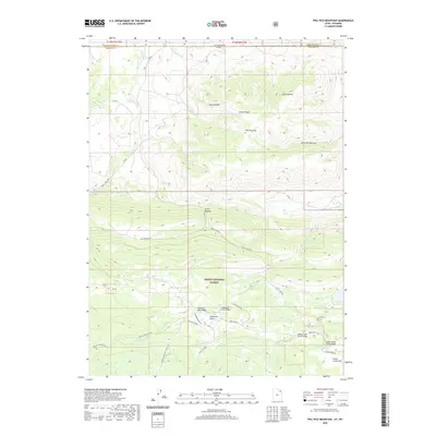 2020 Map of Phil Pico Mountain, 2020 Print