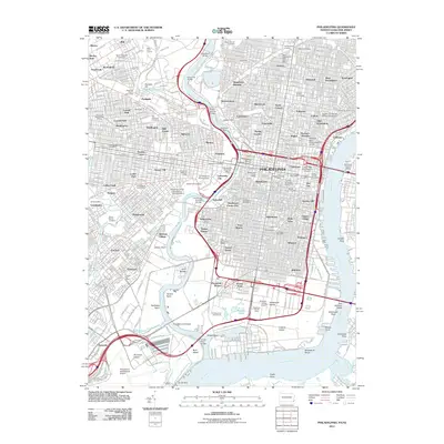 2011 Map of Philadelphia, 2011 Print