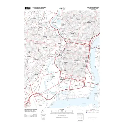 2013 Map of Philadelphia, 2013 Print