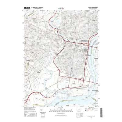2016 Map of Philadelphia, 2016 Print