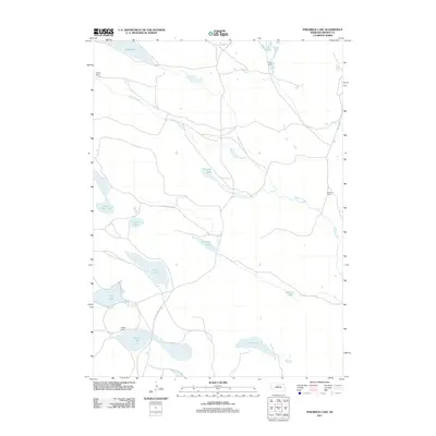2011 Map of Philbrick Lake, 2011 Print