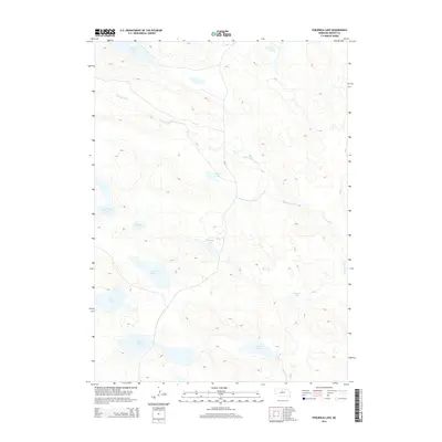 2014 Map of Philbrick Lake, 2014 Print