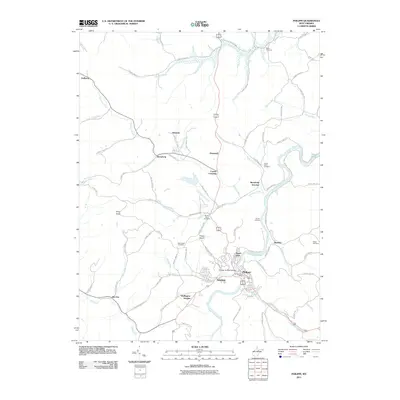 2011 Map of Philippi, 2011 Print
