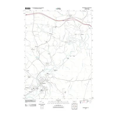 2010 Map of Philipsburg, 2010 Print