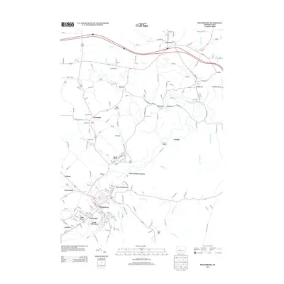 2013 Map of Philipsburg, 2013 Print