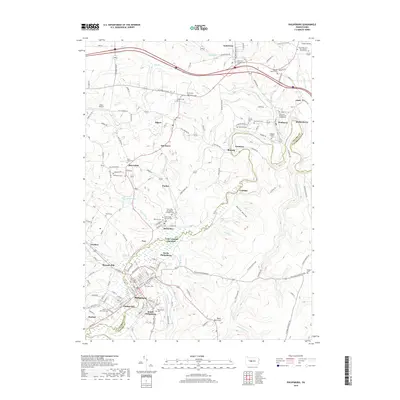 2019 Map of Philipsburg, 2019 Print