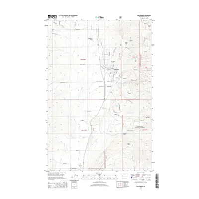 2014 Map of Philipsburg, 2014 Print