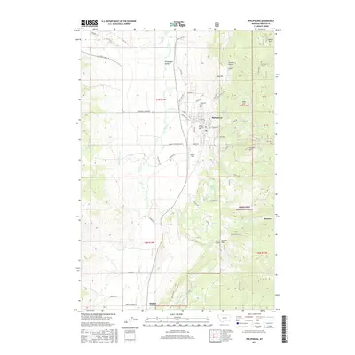 2017 Map of Philipsburg, 2017 Print