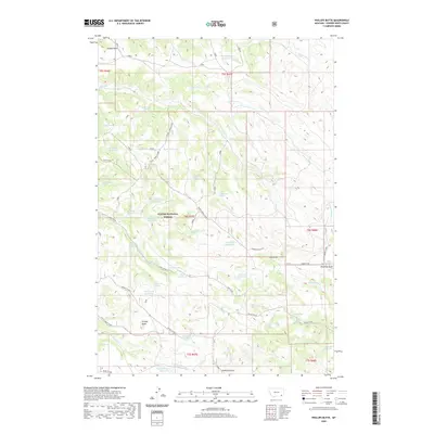 2020 Map of Phillips Butte, 2020 Print