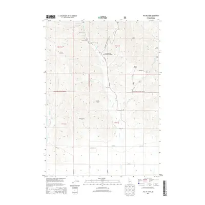2013 Map of Phillips Creek, 2013 Print