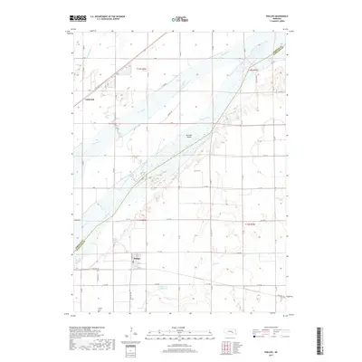 2017 Map of Phillips, 2017 Print