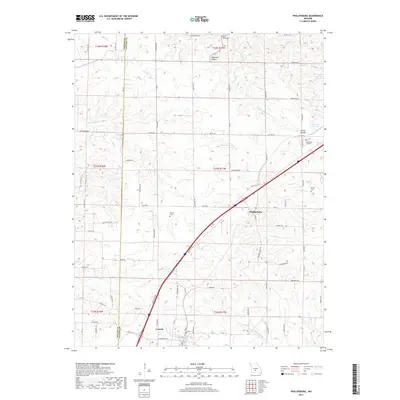 2017 Map of Phillipsburg, 2017 Print