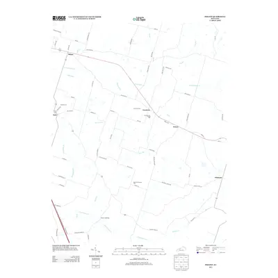2013 Map of Philpot, 2013 Print