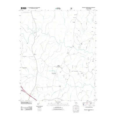 2011 Map of Philson Crossroads, 2011 Print