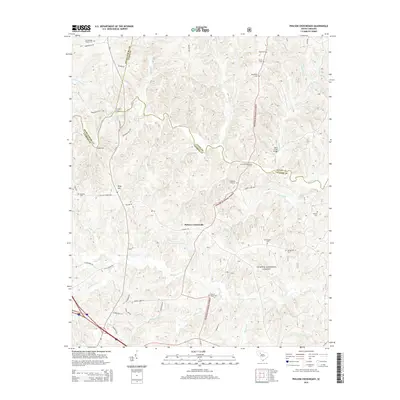 2014 Map of Philson Crossroads, 2014 Print