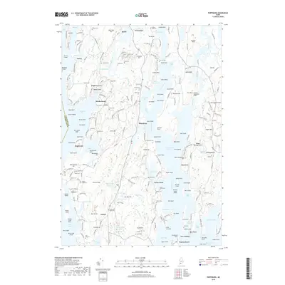 2018 Map of Phippsburg, 2018 Print