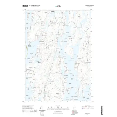2021 Map of Phippsburg, 2021 Print