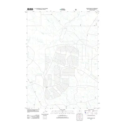 2012 Map of Phister Ranch, 2012 Print